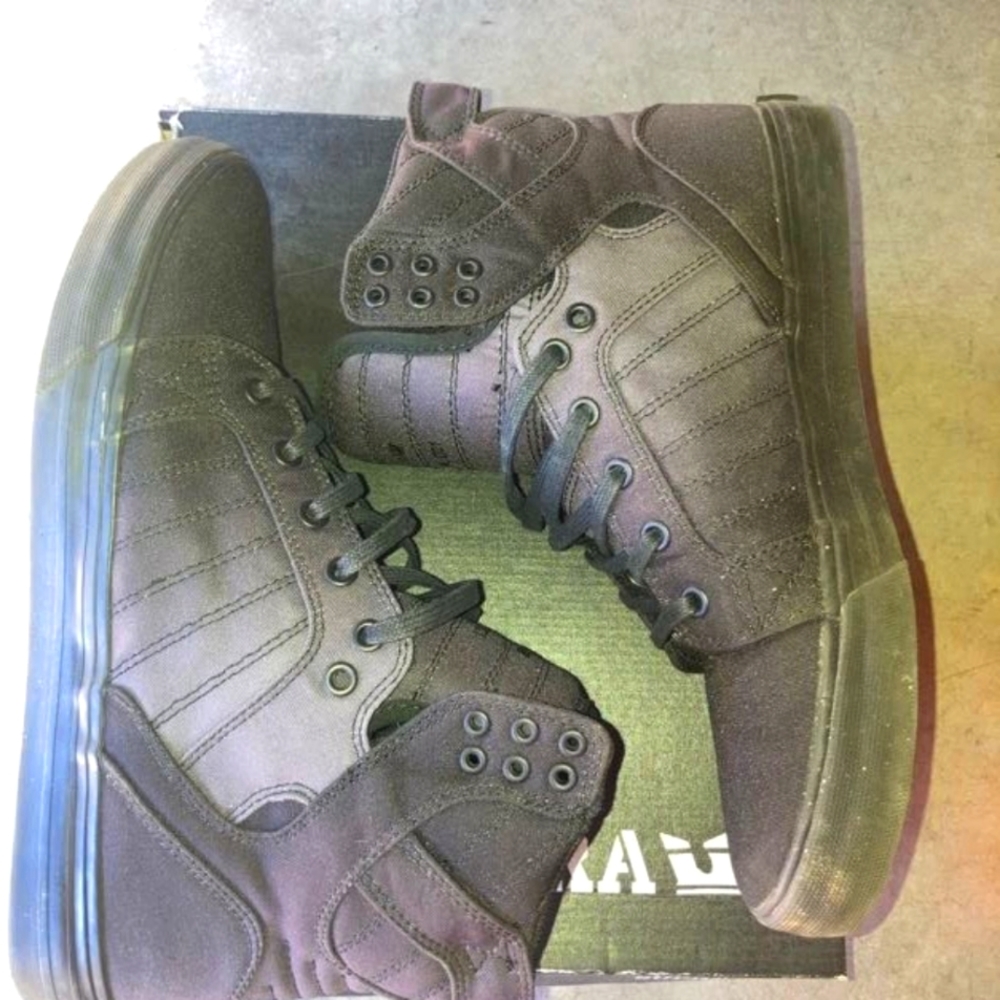 Supra black fade black